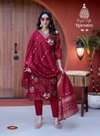 Romaniya Vol 2 By Kajal Style Vertican Wholesale Kurti With Bottom Dupatta In India